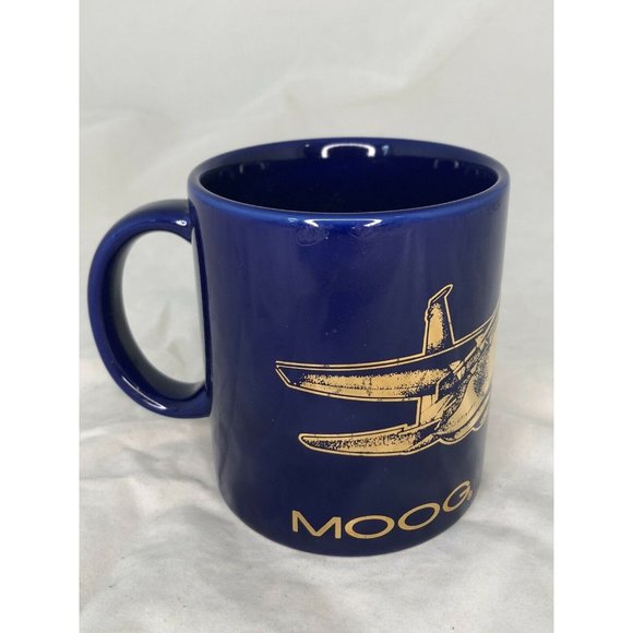 Vintage Moog Aero Space F-15 Aircraft Plane Coffee Mug Aviation - Picture 3 of 8